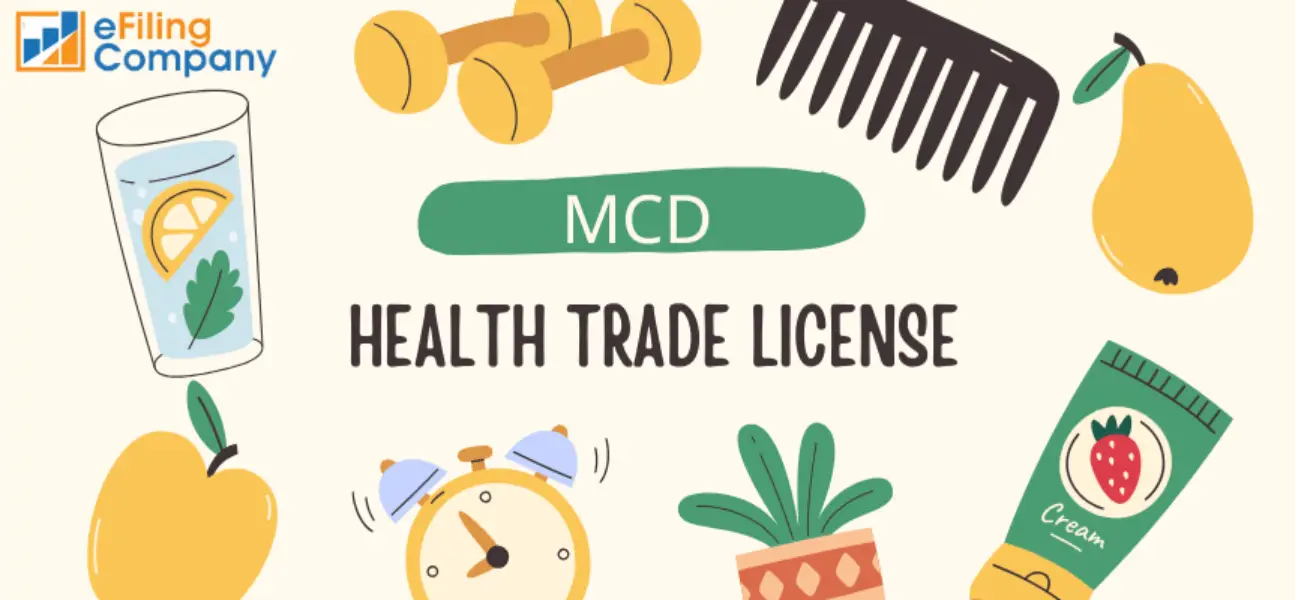 Health Trade License MCD - efiling company 